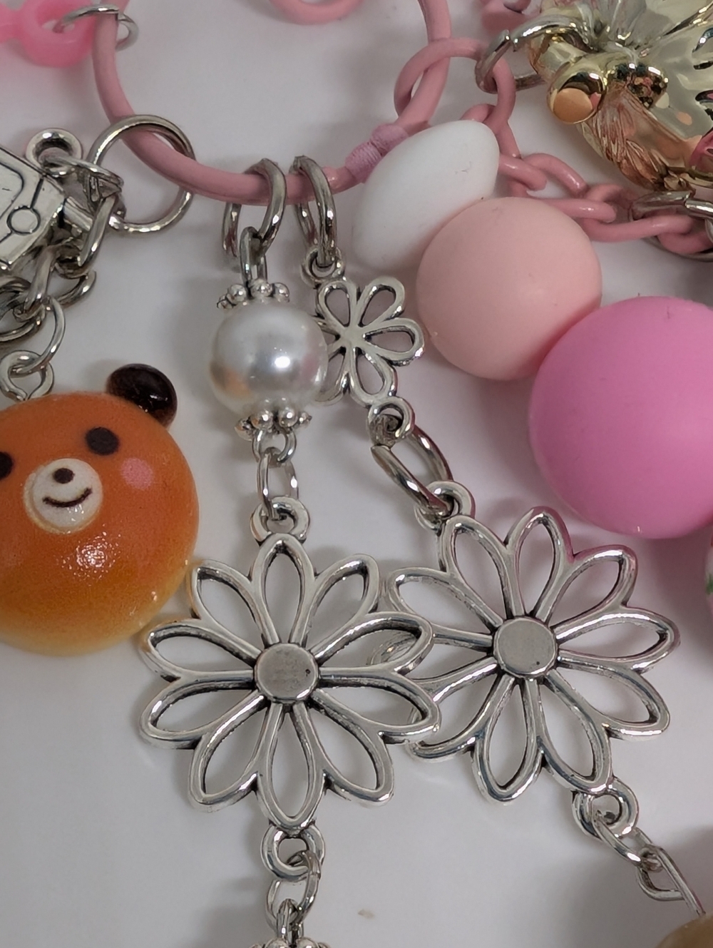 Handmade Long Hachi Nana Komatsu Nana Anime Strawberry Keychain - Picture 7 of 15